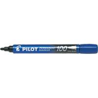 Series 100 Permanent Marker, Bullet, Blue Duraquip Inc