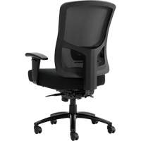 Chaise &agrave; dossier haut avec m&eacute;canisme &agrave; basculement synchronis&eacute; robuste Raven 400, Mailles, Noir, Capacit&eacute; 400 lb Duraquip Inc