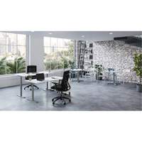 Table rectangulaire &agrave; hauteur r&eacute;glable Newland Duraquip Inc