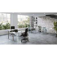 Table rectangulaire &agrave; hauteur r&eacute;glable Newland Duraquip Inc