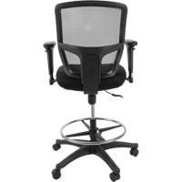 Mesh Work Stool, Mobile, Adjustable Height, 450 lbs. Capacity Duraquip Inc