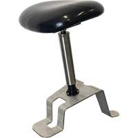Tabouret assis-debout TA200, Vinyle, Noir, Capacit&eacute; 280 lb Duraquip Inc
