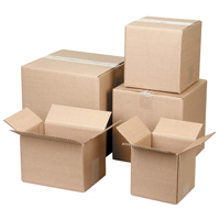Boîtes en carton ondulé, 21" x 14,5" x 15", ondulations C PA111 | Duraquip Inc