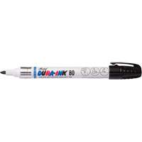Marqueur permanent Dura-Ink 80, Moyen, Noir Duraquip Inc