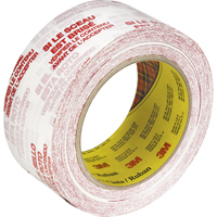 Scotch&reg; 3771 Box Sealing Tape with Message, Hot Melt Adhesive, 2 mils, 48 mm (1-22/25") x 100 m (328') Duraquip Inc