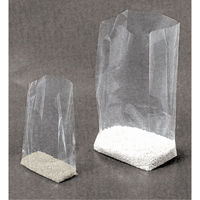 Sacs en poly, Dessus ouvert, 11" x 5", 1 mil Duraquip Inc