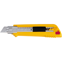 Multi-Blade Knife, 18 mm, Silver, Heavy-Duty, Plastic Handle Duraquip Inc