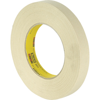 Scotch&reg; Performance 231 Masking Tape, 18 mm (3/4") x 55 m (180'), Tan Duraquip Inc