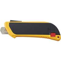 Automatic Self-Retracting Safety Knife with Guard, 10 mm, Carbon Steel, Heavy-Duty, Plastic Handle Duraquip Inc