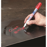 Paint-Riter&reg; + Oily Surface Marker, Liquid, Red Duraquip Inc
