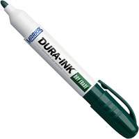 Marqueurs &agrave; essuyage &agrave; sec Dura-Ink, Vert, Pointe Ronde Duraquip Inc