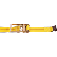 Ratchet Straps, Flat Hook, 4" W x 30' L, 5400 lbs. (2450 kg) Working Load Limit Duraquip Inc