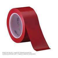Ruban en vinyle 471, 38 mm (1-1/2") la x 32,9 m (108') lo, 5,3 mils, Rouge Duraquip Inc