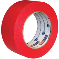 Utility Grade Coloured Masking Tape, 24 mm (1") x 55 m (180'), Red Duraquip Inc