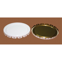 Seau avec couvercle, M&eacute;tal, 20 L Duraquip Inc