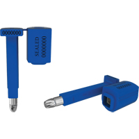 Scell&eacute;s de haute s&eacute;curit&eacute; Locktainer, 3-1/4", M&eacute;tal, Scell&eacute; &agrave; boulon Duraquip Inc