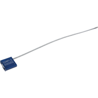 Scell&eacute;s haute s&eacute;curit&eacute; FlexiGrip, 12", M&eacute;tal, Scell&eacute; &agrave; c&acirc;ble Duraquip Inc