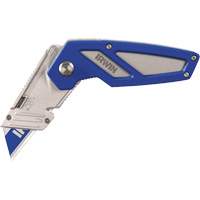 FK 100 Folding Utility Knife, 22 mm Blade, Metal Handle Duraquip Inc