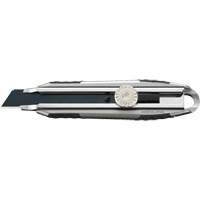 Knife with Ratchet Lock, 18 mm, Carbon Steel, Heavy-Duty, Aluminum Handle Duraquip Inc