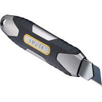 Knife with Auto-Lock, 18 mm, Carbon Steel, Heavy-Duty, Aluminum Handle Duraquip Inc