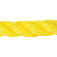 Braided Yellow Rope, Polypropylene, 300' Duraquip Inc