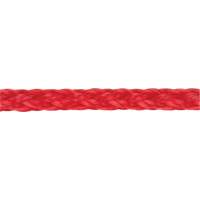 Braided Red Rope, Polypropylene, 500' Duraquip Inc