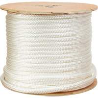 Braided White Rope, Nylon, 250' Duraquip Inc