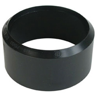 Pipe Adapter Bushing, 3", Plastic Duraquip Inc