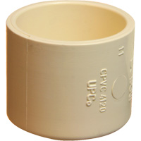 Flowguard Gold&reg; Pipe Cap, 1/2", Standard, CPVC Duraquip Inc