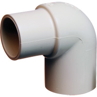 Raccord coude 90° m&acirc;le et femelle Flowguard Gold, Chantepleure x noeud, PVC-C, 1/2" Duraquip Inc