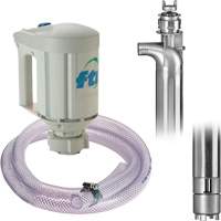 Trousse de pompe pour baril PFS-40 avec moteur M3V, Acier inoxydable Duraquip Inc