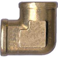 Forged 90° Elbow Pipe Fitting, FPT, Brass, 3/4" Duraquip Inc