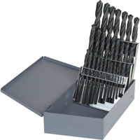 Hyper Jobber Length Drill Bit Set, 26 Pieces, High Speed Steel Duraquip Inc