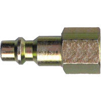 Automatic One-Handed Quick Disconnect, Brass, 3/8" x 1/4" Duraquip Inc
