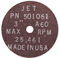 Meule &agrave; tronçonner POWERPLUS, 3" x 1/32", Arbre de 3/8", Type 1, 25 100 Tr/min Duraquip Inc