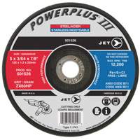 Meule &agrave; tronçonner POWERPLUS, 4-1/2" x 3/64", Arbre de 7/8", Type 1, 13 300 Tr/min Duraquip Inc
