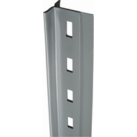 Montant en T pour rayonnage enclenchable Interlok, Acier, Hauteur 112" Duraquip Inc