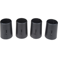 Manchons fendus pour &eacute;tag&egrave;re en treillis chromat&eacute; Duraquip Inc