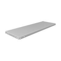 Slotted Angle Shelf, Galvanized Steel, 36" W x 12" D Duraquip Inc