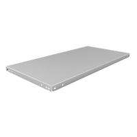 Slotted Angle Shelf, Galvanized Steel, 36" W x 18" D Duraquip Inc