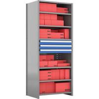 Cabinet d'entreposage à tiroirs intégré Interlok RN758 | Duraquip Inc