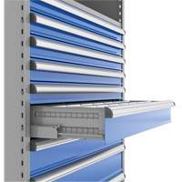 Cabinet d'entreposage à tiroirs intégré Interlok RN763 | Duraquip Inc