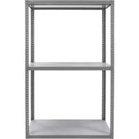 Heavy-Duty Shelving, Steel, Bolted, 3000 lbs. Capacity, 36" W x 72" H x 24" D Duraquip Inc
