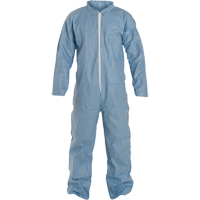 Combinaisons Proshield 6 SFR, Moyen, Bleu, Tissu ignifug&eacute; Duraquip Inc