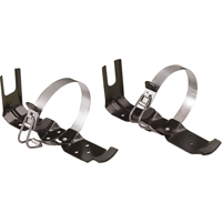 Standard Duty Bracket For Fire Extinguishers, Fits 2.5 lbs. Duraquip Inc