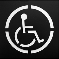 Safety Sign Stencils, English, 15.5" x 15.5" Duraquip Inc