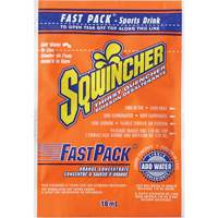 Sqwincher&reg; Boisson de r&eacute;hydratation Fast Pack, Emballage-portion, Orange Duraquip Inc