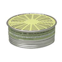 Cartouches pour respirateurs Comfo, Cartouche gaz/vapeur, Gaz multiples/Vapeur organique Duraquip Inc
