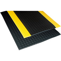 No. 419 Sof-Tred with Dyna-Shield Mats, Diamond, 2' x 3' x 1/2", Black, PVC Duraquip Inc