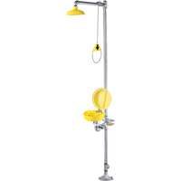 Combination Shower Eye/Face Wash With Cover Duraquip Inc